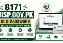 8171 BISP Gov PK ID & Password - Online Verification Guide