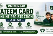 CM Punjab Yateem Card - Online Registration Guide