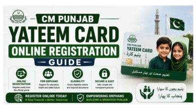 CM Punjab Yateem Card - Online Registration Guide