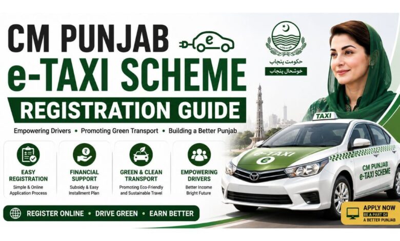 CM Punjab e-Taxi Scheme - Registration Guide